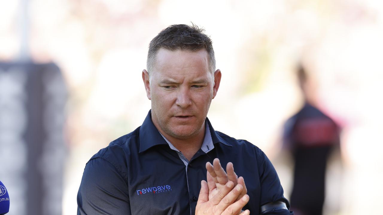 Knights coach Adam O'Brien. Picture: Getty Images