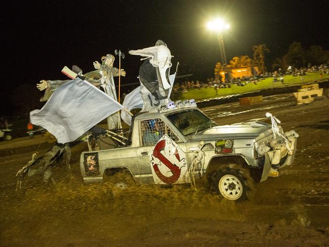 The Top End Mud Racing season kicked off on Saturday night with all the usual fun. Picture: Glenn Campbell