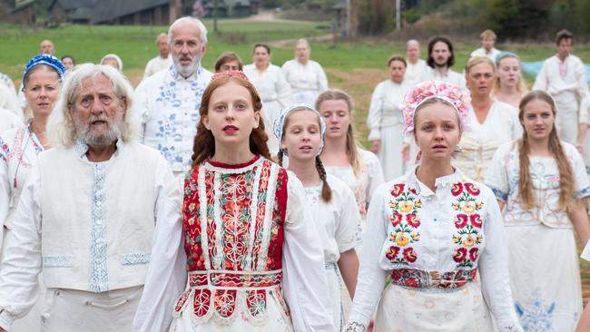 film stills for Midsommar releasing Aug 8