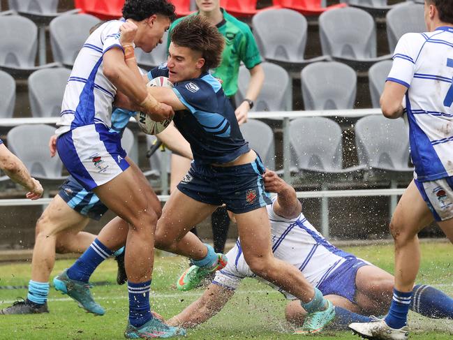 CHS player 1, Chevy Stewart, ASSRL National Semi-finals, NSW CCC 18 years vs NSW CHS 18 years, Redcliffe. Picture: Liam Kidston