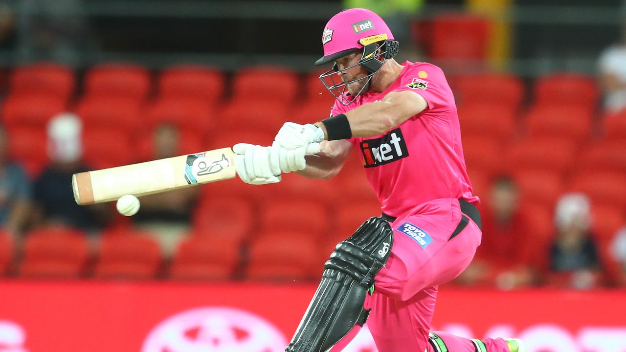 Dan Christian hit a four off the last ball to guide the Sixers home.