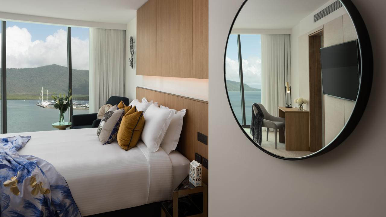 Crystalbrook Riley offers panoramic views from some its rooms in its famous tower.