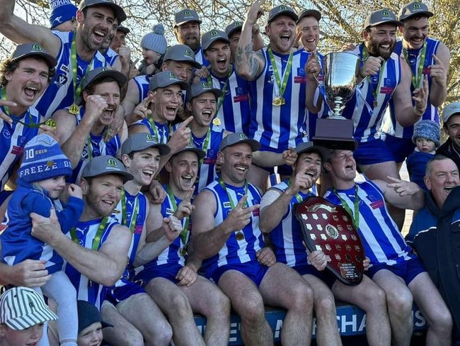 Harrow Balmoral has the longest winning streak in local footy. Picture: Harrow Balmoral Football Netball Club.