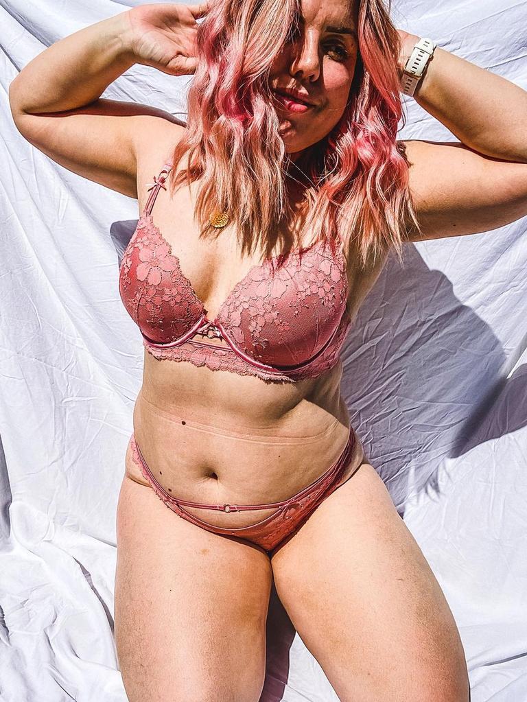 ‘People are craving to see everyday bodies on social media’. Picture: Instagram/breeahncarter