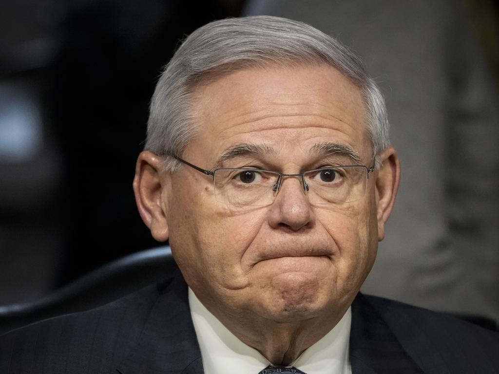 Former Senator Bob Menendez is on his way to prison. Thirteen gold bars were found in his possession, among other ill-gotten items. Picture: Drew Angerer/Getty Images