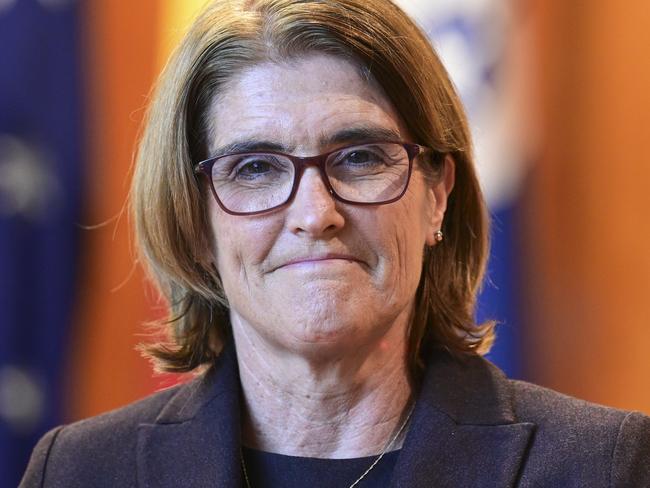 CANBERRA, AUSTRALIA, NewsWire Photos. JULY 14, 2023: Michele Bullock the Next Reserve Bank of Australia Governor at  Parliament House in Canberra. Picture: NCA NewsWire / Martin Ollman