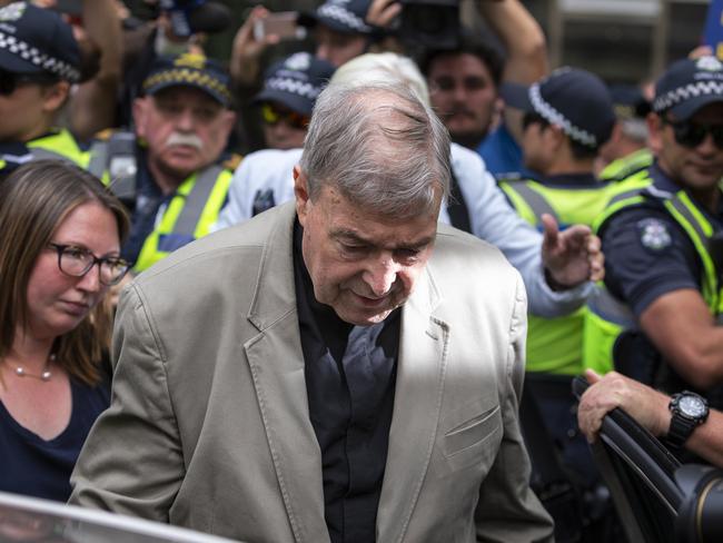 Pell has been banned by the Vatican from having contact with minors. 