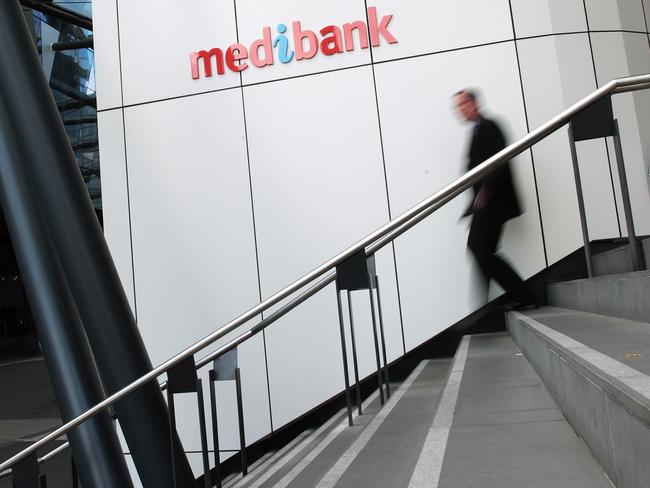 A general view of the Medibank Docklands building  in Melbourne, Friday, August 25, 2017. Medibank Private's full-year profit has risen 7.6 per cent to $449.5 million, but the private health insurer has flagged tough conditions in the year ahead. (AAP Image/Stefan Postles) NO ARCHIVING