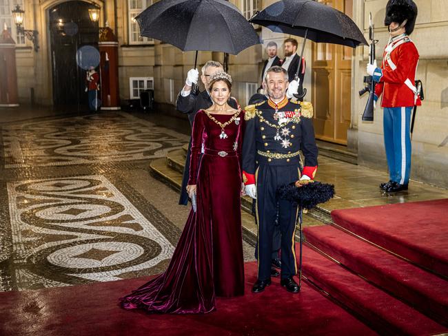 The royals looked dazzling in regal dress. Picture: Getty Images