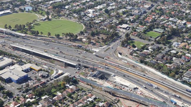 The Andrews government has found itself ‘under siege’ in the western suburbs over the project’s blowout. Picture: David Caird