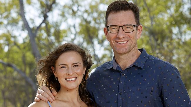 David Goodchild &amp; Briana Goodchild – Father &amp; Daughter. Supplied by Network Ten