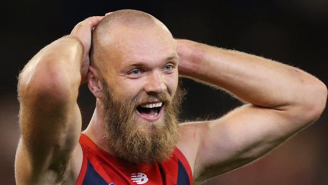 Max Gawn feared he had injured his ACL for a third time when he was hurt in Melbourne’s pre-season camp.