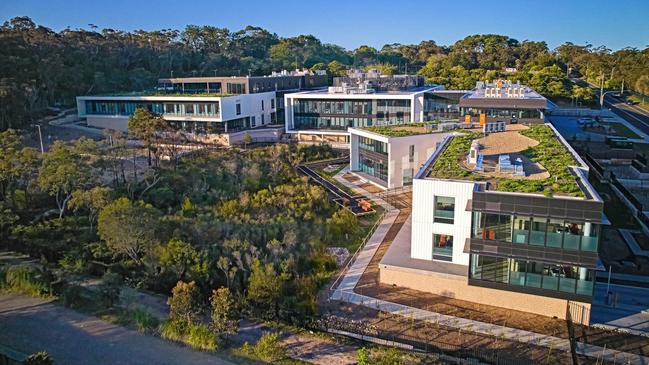 The Wyvern Private Hospital was designed to fit into the bushland setting on Myoora Rd. Picture: Supplied