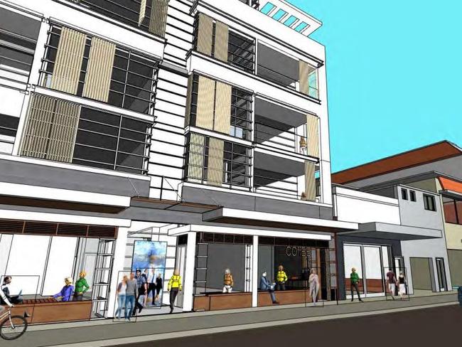 An artist’s impression of 21 Whistler Street, Manly. Picture: Supplied