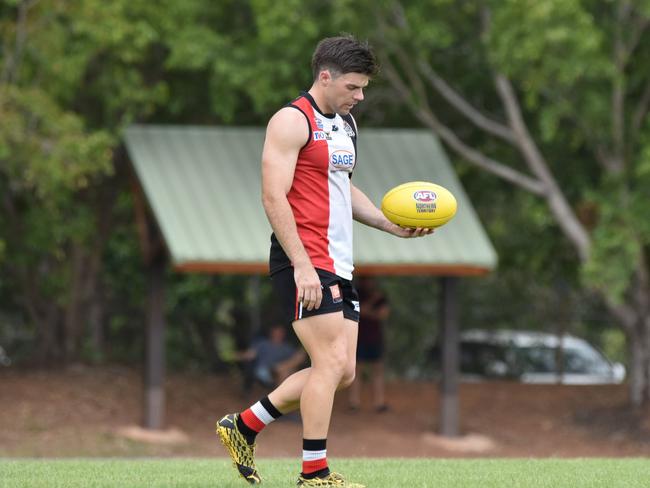 Nik Rokahr has been a consistent performer for Districts. Picture: Tymunna Clements AFLNT/Media