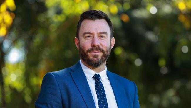 Matt Noffs, CEO of the Ted Noffs Foundation, in Sydney. Picture: Justin Lloyd