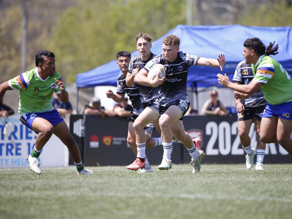 Koori Knockout - Day 4 Boys 17s GF La Perouse Panthers v Bundjalung Baygals Monday, 7 October 2024 Hereford St, Bathurst NSW 2795, Australia, Picture Warren Gannon Photography