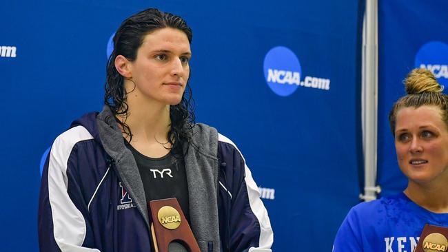 Swimmer Lia Thomas. Photo by Rich von Biberstein/Icon Sportswire via Getty Images.