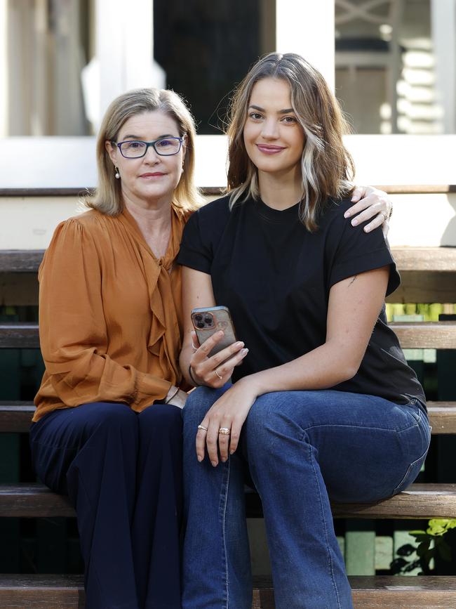 Jane Rowan with her daughter Charley Breusch. (Image/Josh Woning)