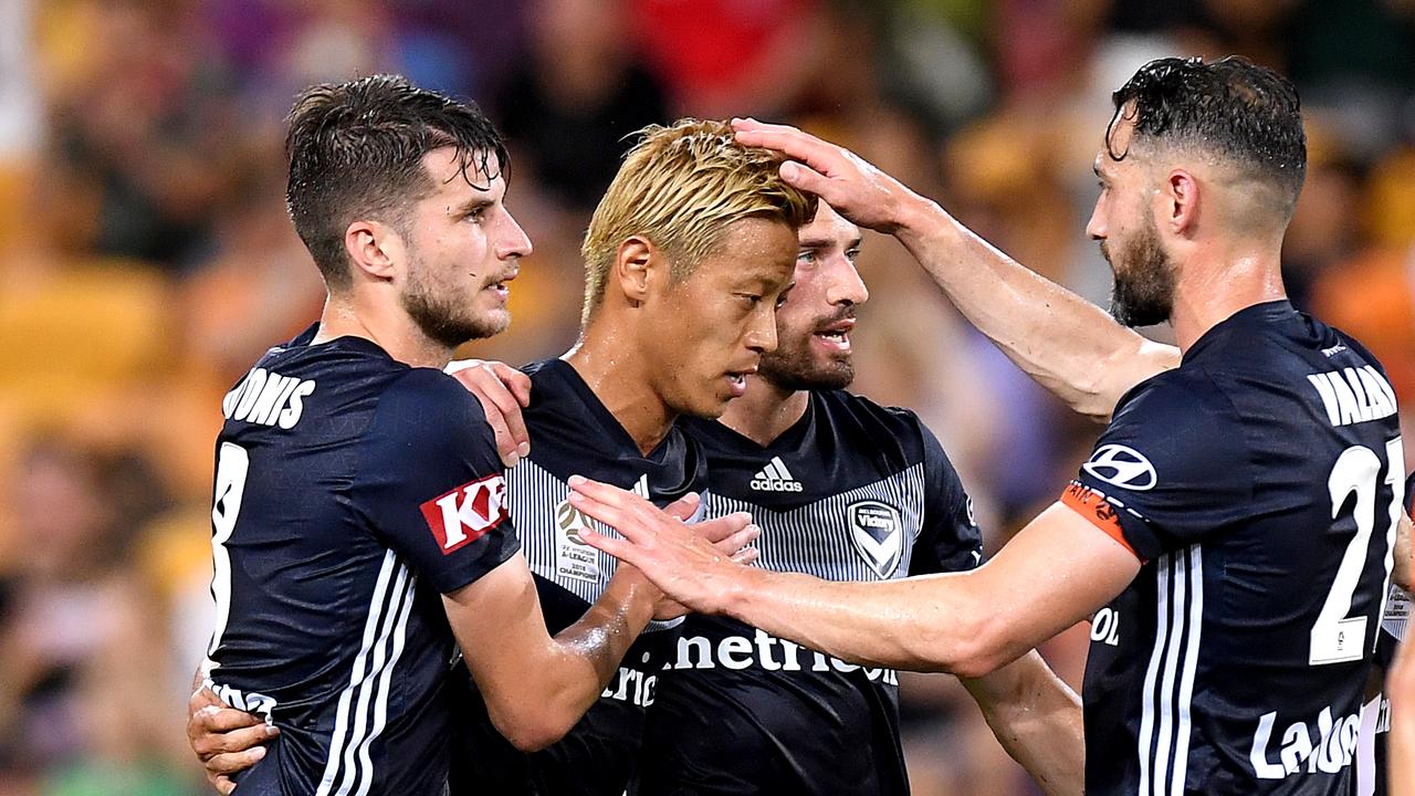 Keisuke Honda and the Victory walk away from Suncorp Stadium with all three points.