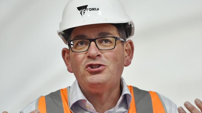 Back at work: Daniel Andrews’ victory has ‘tipped the reputation scales, for the moment, back in his favour’. Picture: NCA NewsWire / Nicki Connolly