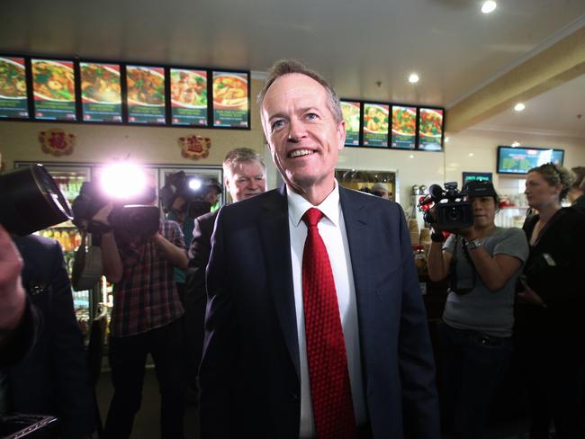 Opposition Leader Bill Shorten has dismissed the CFA issue was one for the state to handle. Picture: Kym Smith