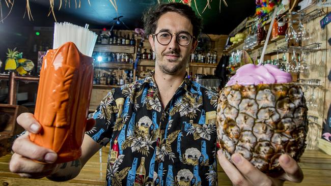 Aloha Bar and Dining is one Gold Coast bar ditching plastic straws. Picture: Jerad Williams