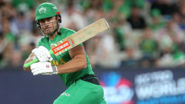 Marcus Stoinis is on track to set a new record for most runs in a BBL campaign.