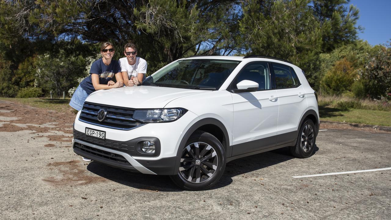 VW’s new compact T-Cross SUV has street appeal.