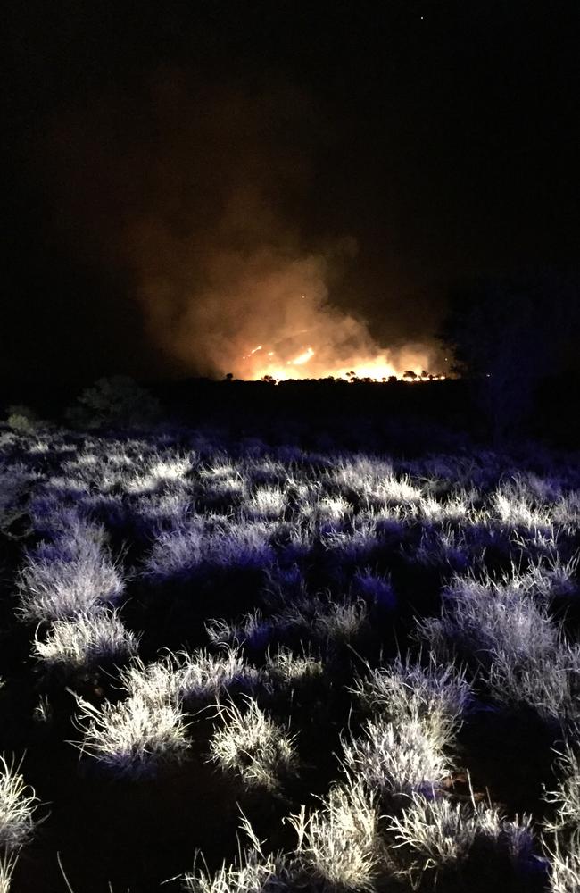 The monster fire. Picture: CFS