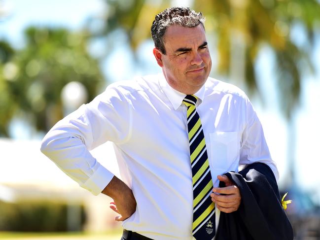 Jason Costigan. Question Time at the State Parliament in Townsville. Picture: Alix Sweeney