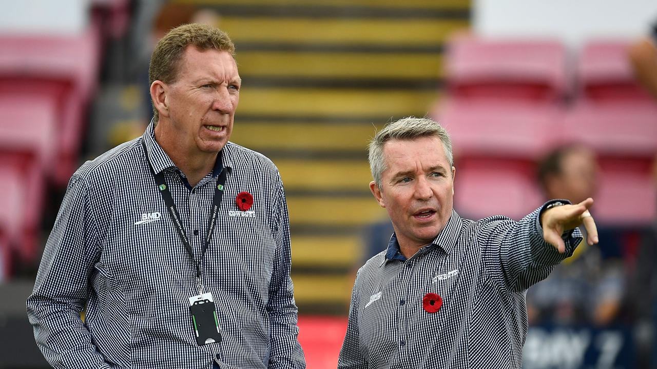 Peter Parr (L) has paid tribute to his friend Paul Green. Picture: Ian Hitchcock/Getty Images