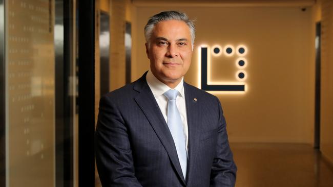 Latitude chief executive Ahmed Fahour is set to hold 0.3 per cent of the listed company. Picture: Stuart McEvoy for The Australian.