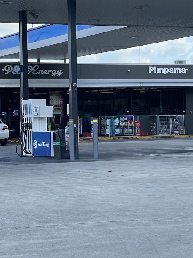 Service stations robbed in Pimpama overnight. Picture: Charlton Hart