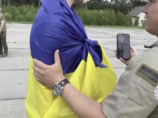 Scenes of Joy as Released PoWs Return to Ukraine