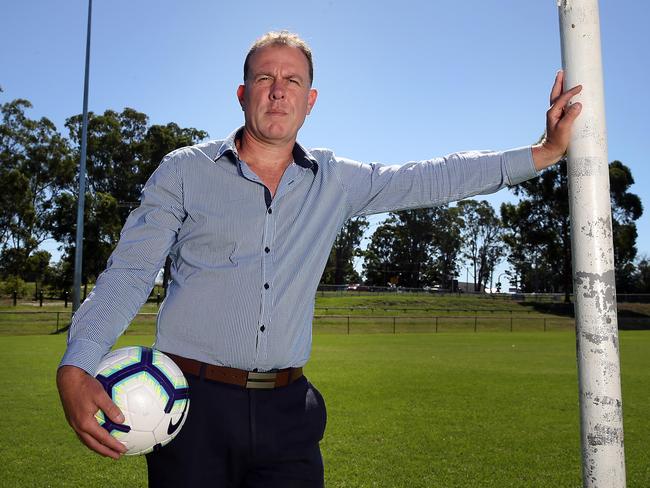 10/02/2019. Former Matildas coach Alan Stajcic has been controversially sacked just months out  from the FIFA World Cup. Jane Dempster/The Australian.