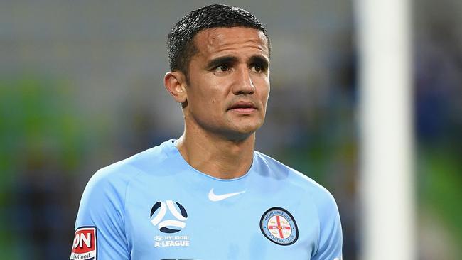 Tim Cahill is training with Sydney FC.