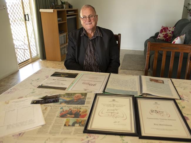One of our longest serving CVS volunteers retires