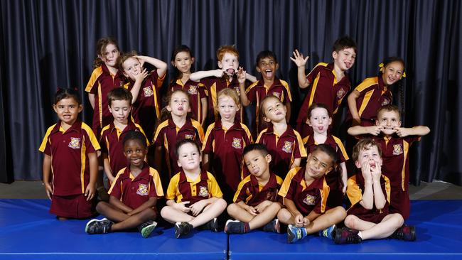 My First Year 2024: Edge Hill State School: prep A: back: Elianna, Isla, Grace, Thomas, Lucas, Swayde, Kiara; middle Row: Ivy, Matias, Mia, Alani, Allira, Caitlin, Bear; front: Michelle, Izac, Nathan, Brayden, Archie. Picture: Brendan Radke