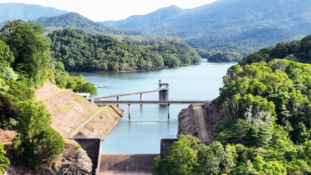 Millions of dollars of extra funding for the critical Cairns water security project was not included in the new federal budget. Picture: Brendan Radke