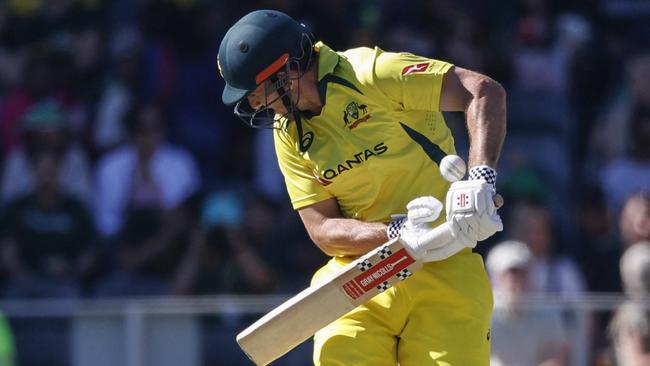 Mitchell Marsh faces a tough job as ODI captain. Picture: AFP