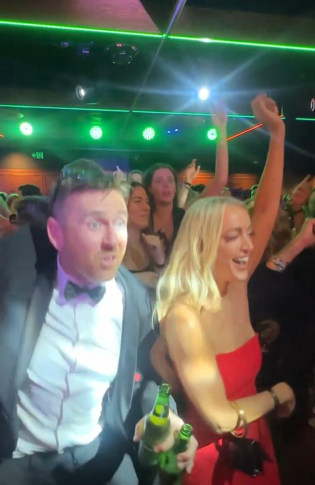 Back to the dancefloor. Picture: kyleandjackieo/Instagram