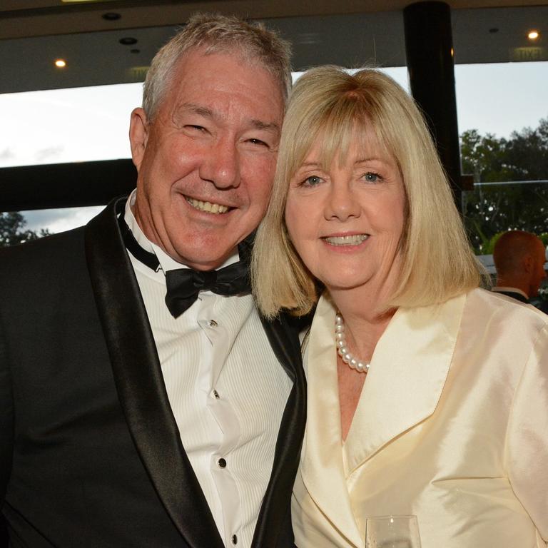 Richard and Jenny Holt at Gold Coast Business Excellence Awards Hall of Fame induction at The Star Gold Coast. Picture: Regina King.