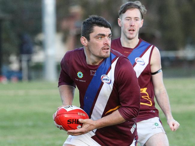 WRFL action. Tarneit v Albanvale. Picture: Local Legends Photography