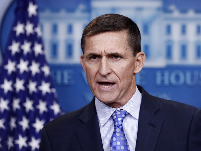 Former National Security Adviser Michael Flynn has pleaded guilty to a single count of making false statements to the FBI. Picture: AP Photo/Carolyn Kaster