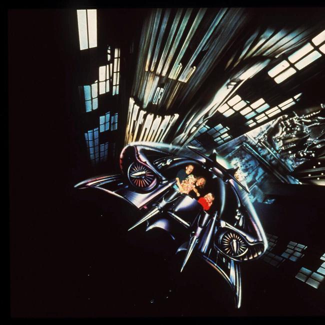 Batman Adventure ride at Warner Bros Movie World