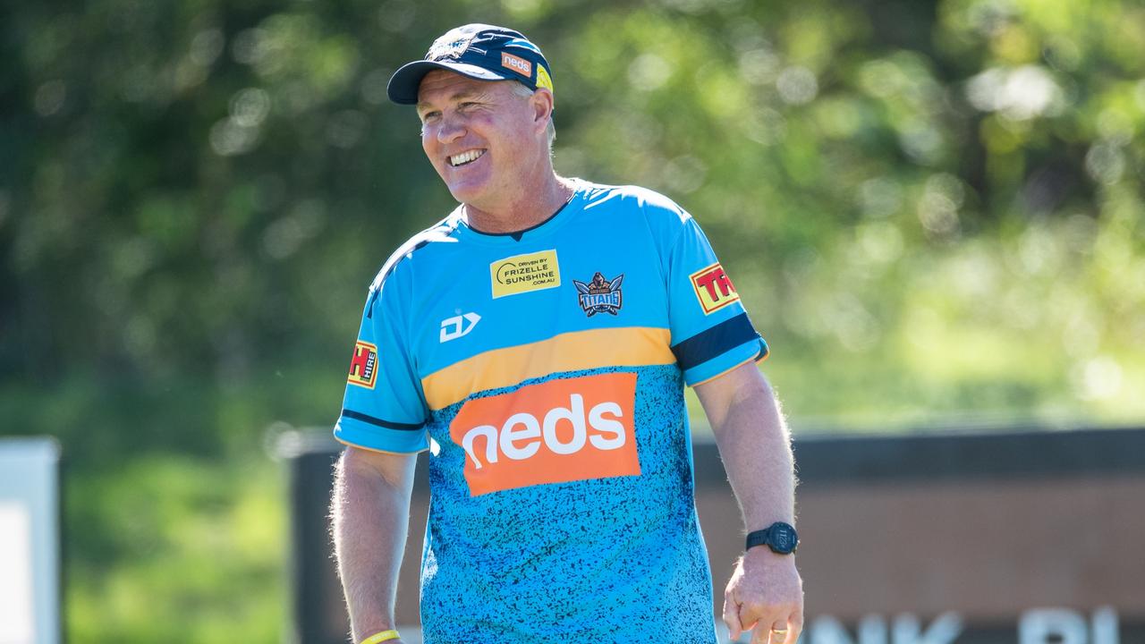 Garth Brennan at training. Picture: Gold Coast Titans