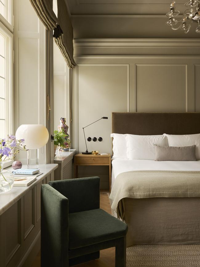 The double rooms are a study in style. Photo: Supplied