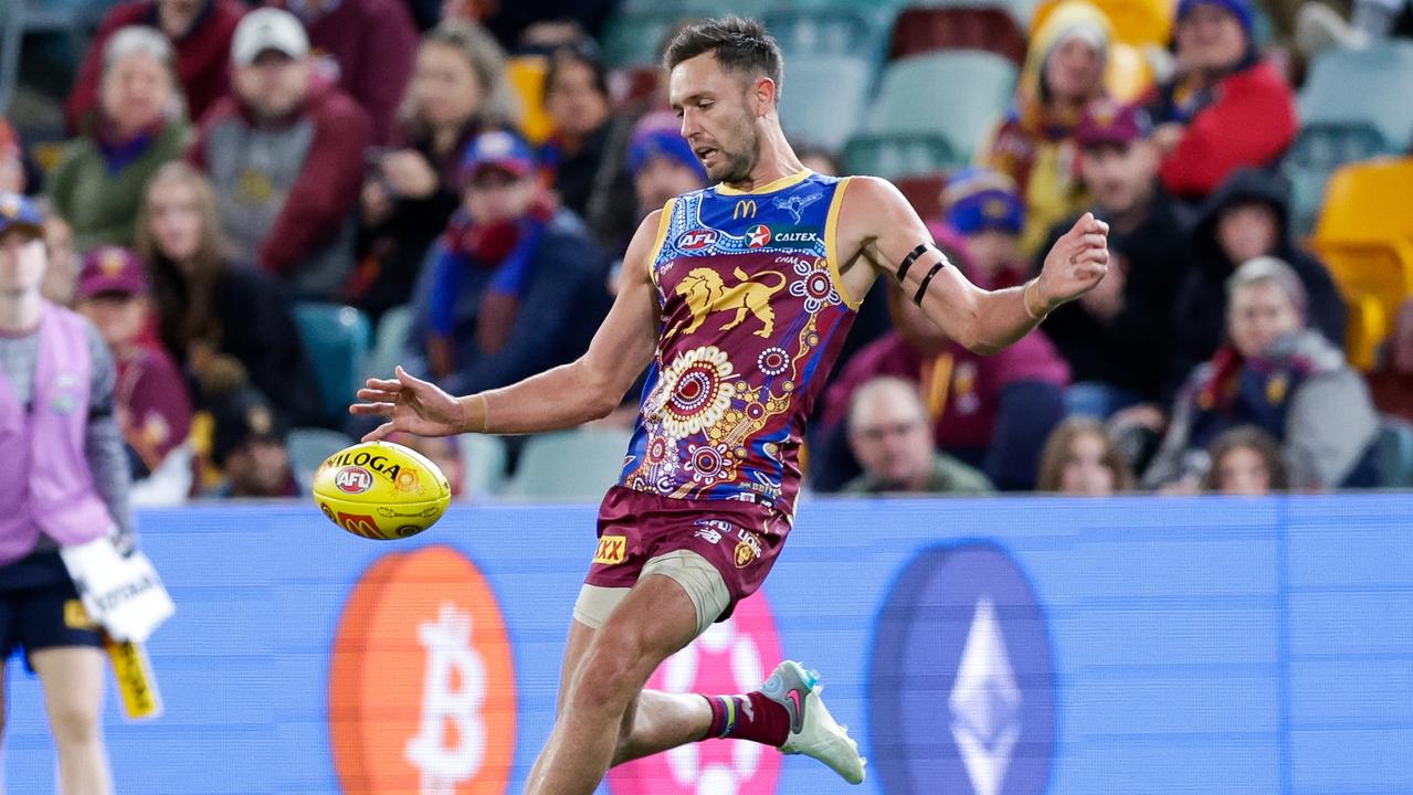 Jack Gunston of the Lions . (Photo by Russell Freeman/AFL Photos via Getty Images)