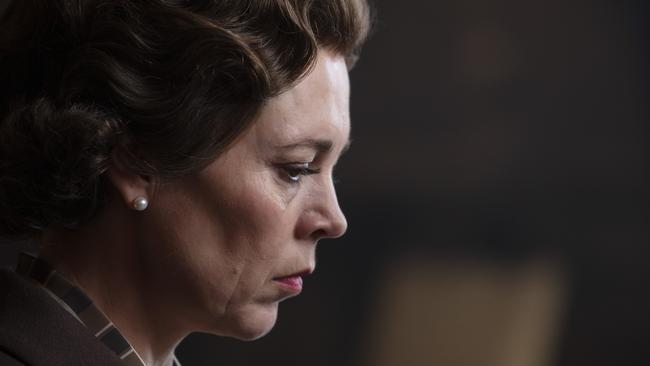 Olivia Colman portrays the Queen in season three of The Crown on Netflix. Picture: AP